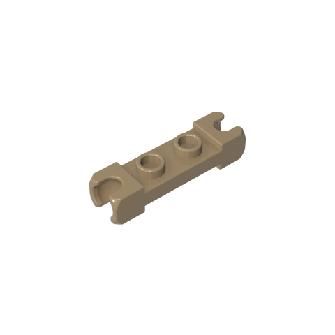 Gobricks,1x2 double sided ball socket plate,gds90267
