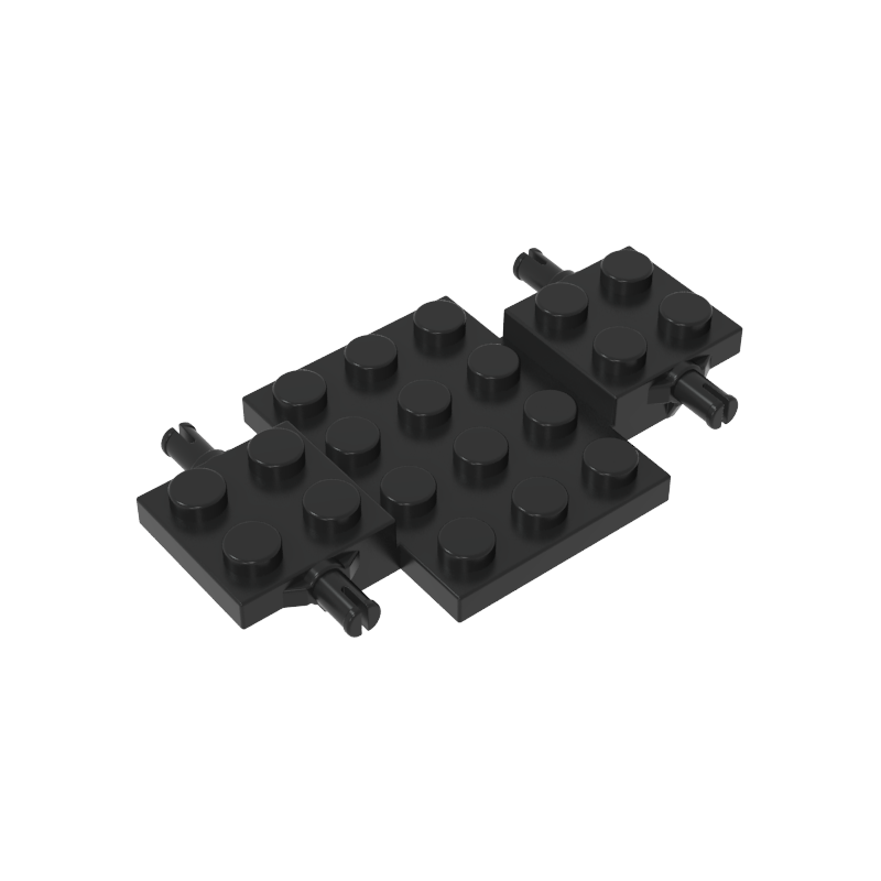 Gobricks,Vehicle Base 4 x 7 x 2/3,2441