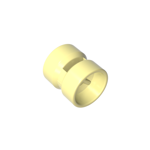 Gobricks,Wheel 8 x 9 with Hole Notched for Wheels Holder Pin, Re-inforced Back,74967