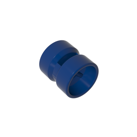 Gobricks,Wheel 8 x 9 with Hole Notched for Wheels Holder Pin, Re-inforced Back,74967