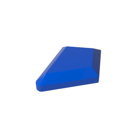 Gobricks,Tile Special 1 x 2 Diamond Plain,35649