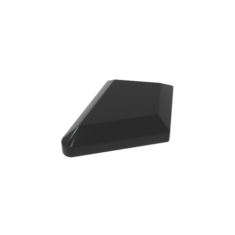 Gobricks,Tile Special 1 x 2 Diamond Plain,35649