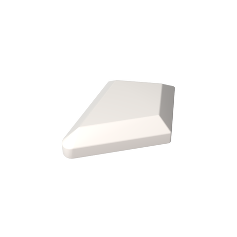 Gobricks,Tile Special 1 x 2 Diamond Plain,35649