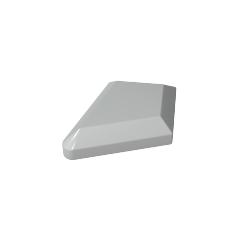 Gobricks,Tile Special 1 x 2 Diamond Plain,35649