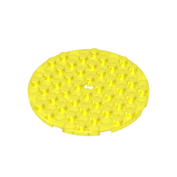 Gobricks,Plate 8 x 8 Round,GDS-90289,74611