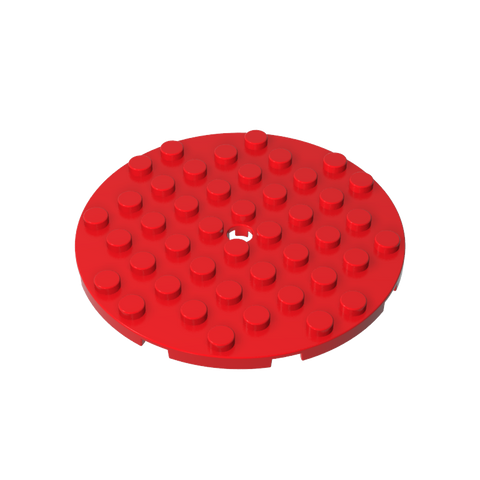 Gobricks,Plate 8 x 8 Round,74611