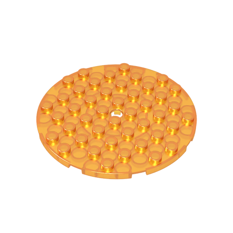 Gobricks,Plate 8 x 8 Round,74611
