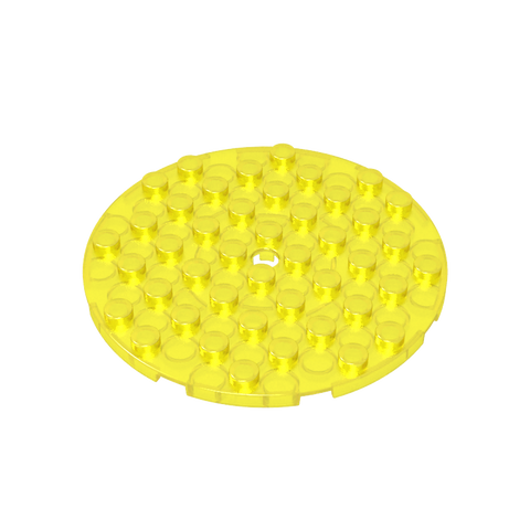 Gobricks,Plate 8 x 8 Round,74611
