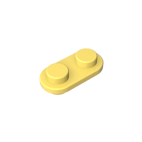 Gobricks,1x2 rounded corner double sided piece,gds90292