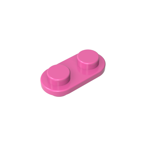 Gobricks,1x2 rounded corner double sided piece,gds90292