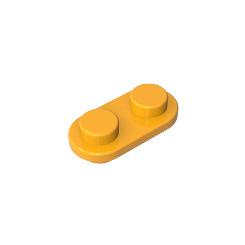 Gobricks,1x2 rounded corner double sided piece,gds90292