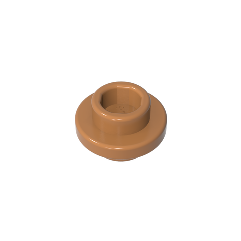 Gobricks,1 point round double sided piece,gds90293