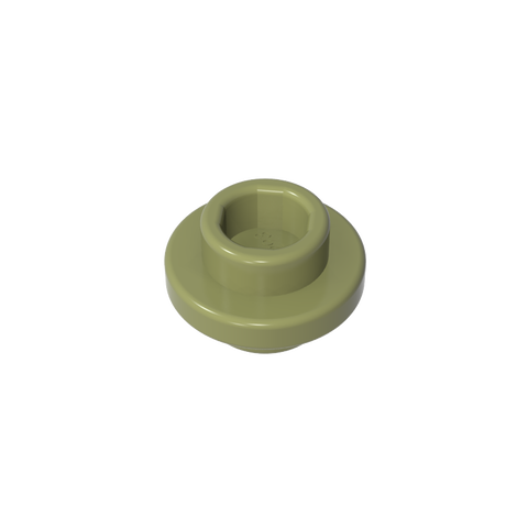 Gobricks,1 point round double sided piece,gds90293