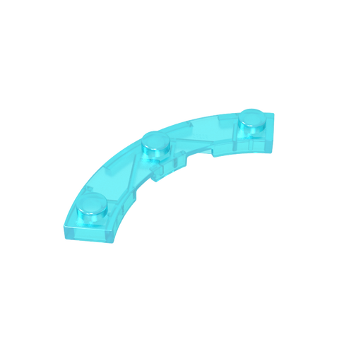 Gobricks,4x4 curved board,gds90295
