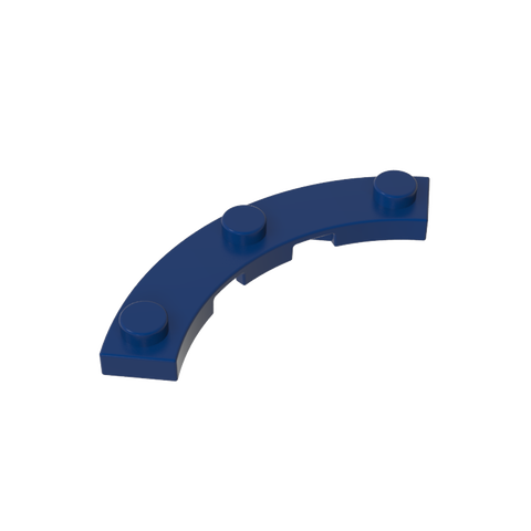 Gobricks,4x4 curved board,gds90295