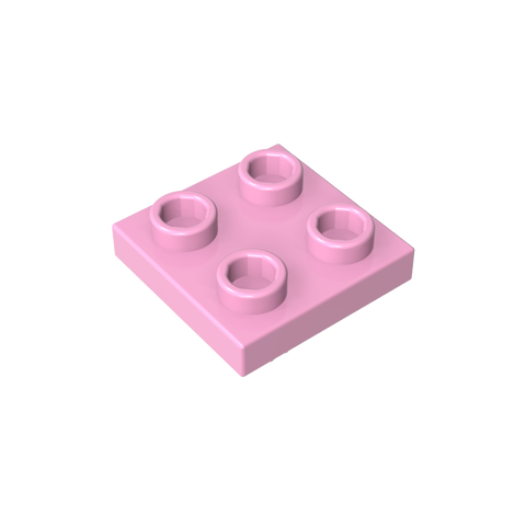 Gobricks,Plate Special 2 x 2 with Pin on Bottom,2476a,2476,2476b,48241