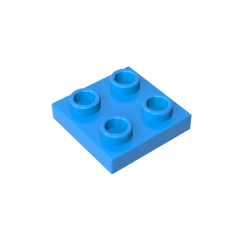 Gobricks,Plate Special 2 x 2 with Pin on Bottom,2476a,2476,2476b,48241