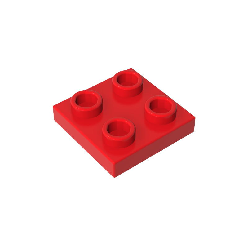 Gobricks,Plate Special 2 x 2 with Pin on Bottom,2476a,2476,2476b,48241