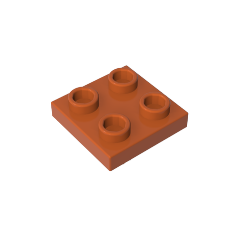 Gobricks,Plate Special 2 x 2 with Pin on Bottom,2476a,2476,2476b,48241
