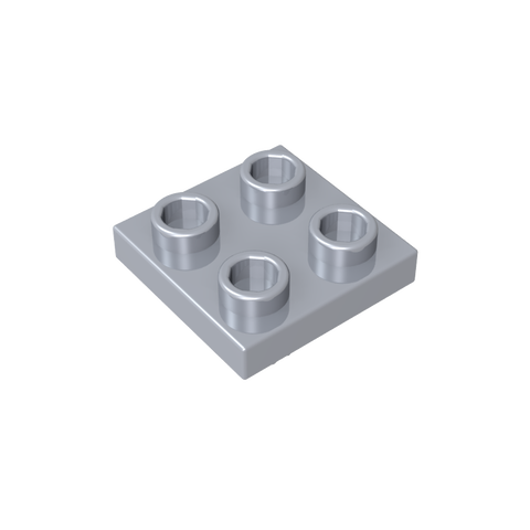 Gobricks,Plate Special 2 x 2 with Pin on Bottom,2476a,2476,2476b,48241