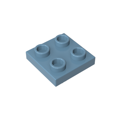 Gobricks,Plate Special 2 x 2 with Pin on Bottom,2476a,2476,2476b,48241