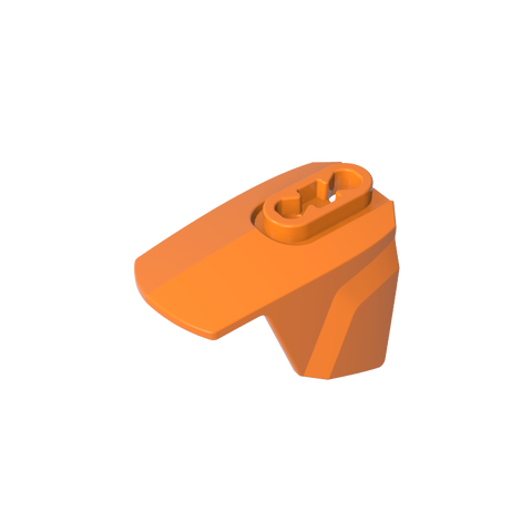 Gobricks,Large Figure Limb Cover, Size 4, Armor with Ball Joint Socket,90640,14533