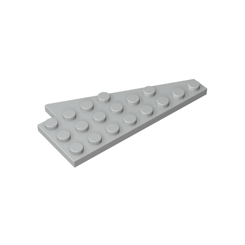 Gobricks,Wedge Plate 8 x 4 Wing Left,3933