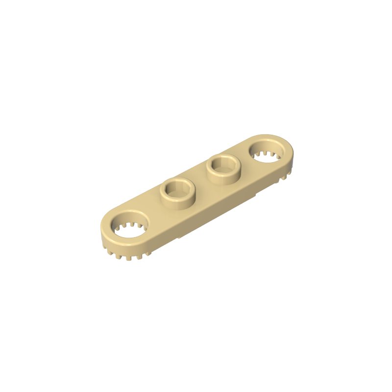 Gobricks,Technic Plate 1 x 4 with Toothed Ends,4263