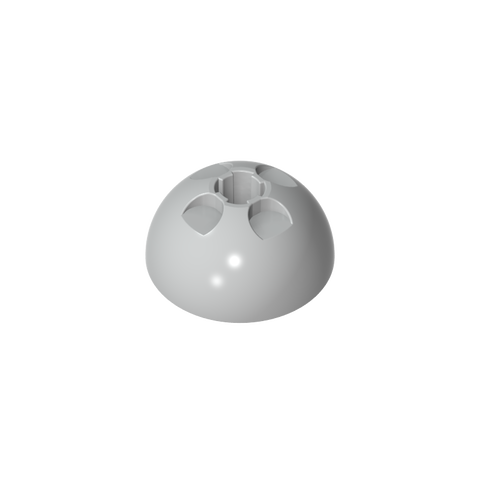 Gobricks,Dome Hemisphere 3 x 3 Ball Turret,44359,58772,58773
