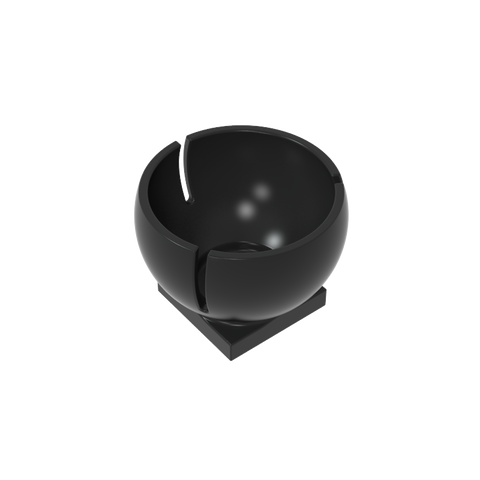 Gobricks,Cylinder Hemisphere 2 x 2 Ball Turret Socket Base,44358