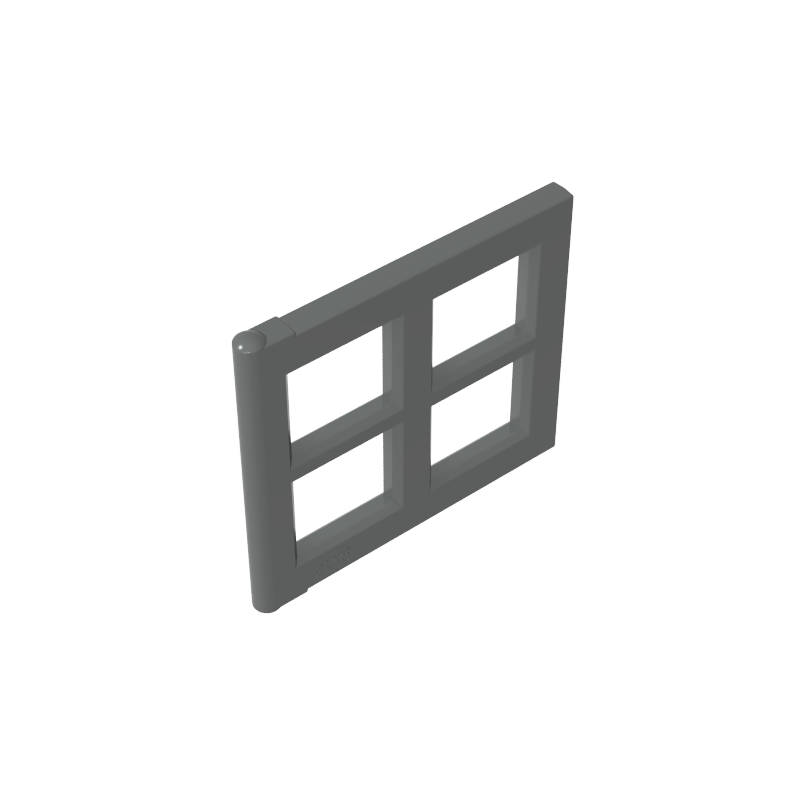 Gobricks,Window 2 x 4 x 3 Pane,4133