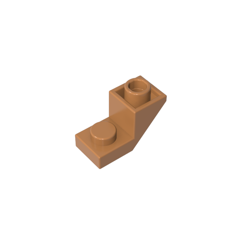 Gobricks,Tilt Inverted 45 2x1 with 2/3 cutout,2310,gds90319