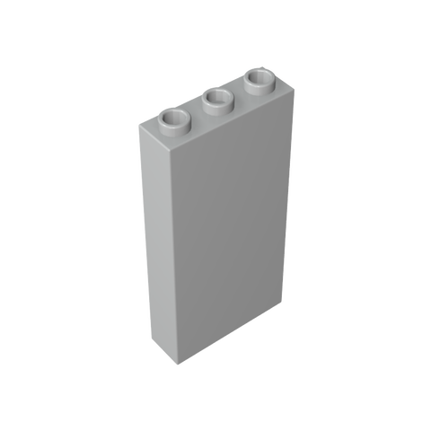 Gobricks,Brick 1 x 3 x 5 without Side Supports,3755