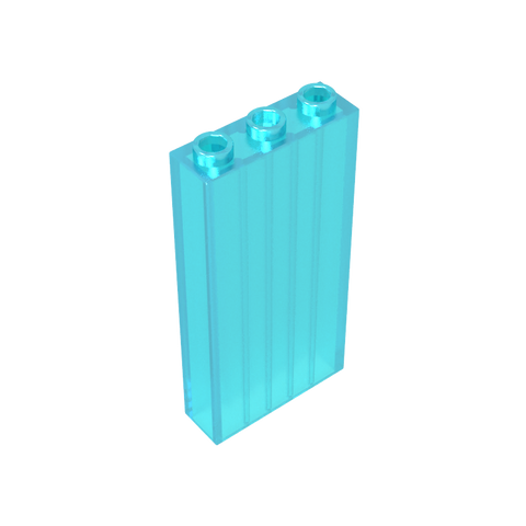 Gobricks,Brick 1 x 3 x 5 without Side Supports,3755
