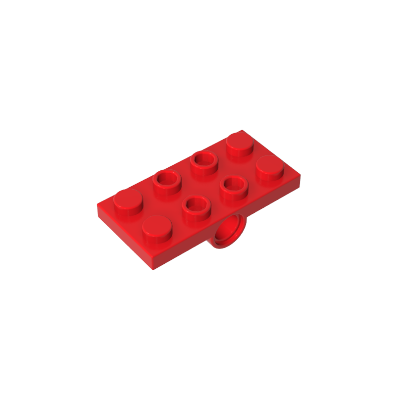 Gobricks,Plate Special 2 x 4 Pin Holes on Bottom Dia. 4.85,26599