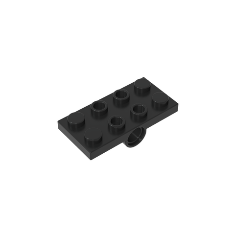 Gobricks,Plate Special 2 x 4 Pin Holes on Bottom Dia. 4.85,26599