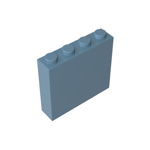 Gobricks,Brick 1 x 4 x 3,49311