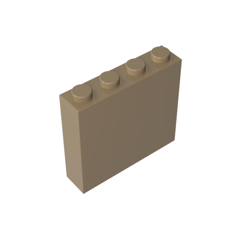 Gobricks,Brick 1 x 4 x 3,49311