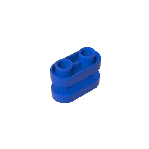 Gobricks,Brick Special 1 x 2 Rounded with Center Bars,77808