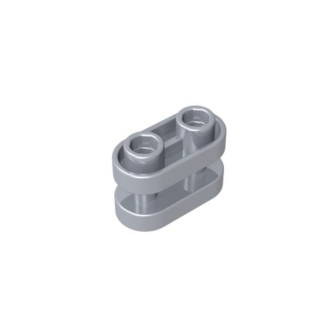 Gobricks,Brick Special 1 x 2 Rounded with Center Bars,77808