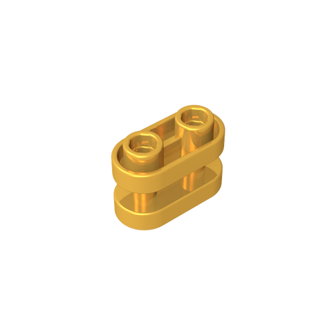 Gobricks,Brick Special 1 x 2 Rounded with Center Bars,77808