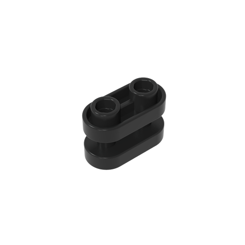 Gobricks,Brick Special 1 x 2 Rounded with Center Bars,77808