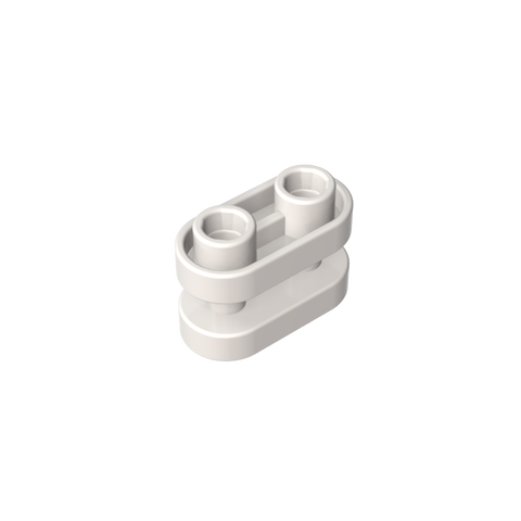 Gobricks,Brick Special 1 x 2 Rounded with Center Bars,77808