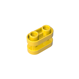 Gobricks,Brick Special 1 x 2 Rounded with Center Bars,77808