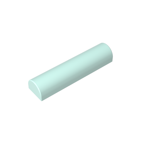 Gobricks,Brick Curved 1 x 4 x 2/3 Double Curved Top, No Studs,79756