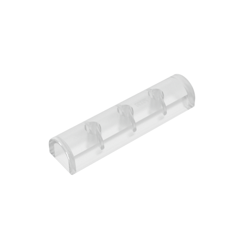 Gobricks,Brick Curved 1 x 4 x 2/3 Double Curved Top, No Studs,79756