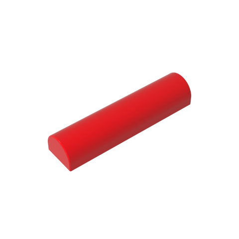 Gobricks,Brick Curved 1 x 4 x 2/3 Double Curved Top, No Studs,79756