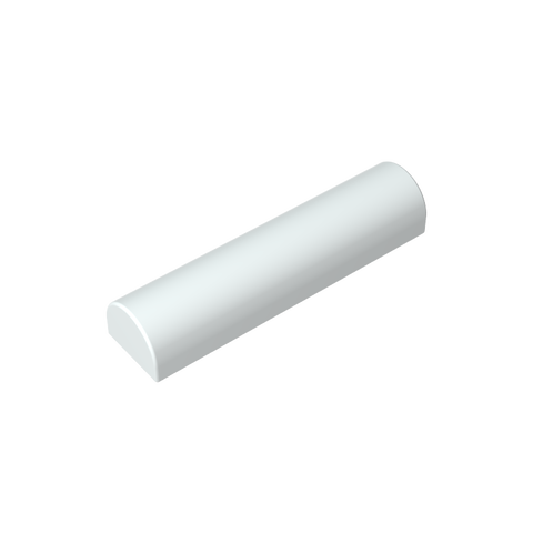 Gobricks,Brick Curved 1 x 4 x 2/3 Double Curved Top, No Studs,79756
