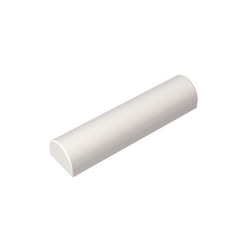 Gobricks,Brick Curved 1 x 4 x 2/3 Double Curved Top, No Studs,79756