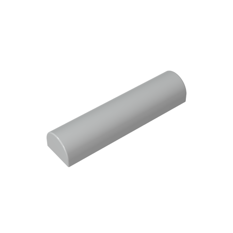 Gobricks,Brick Curved 1 x 4 x 2/3 Double Curved Top, No Studs,79756